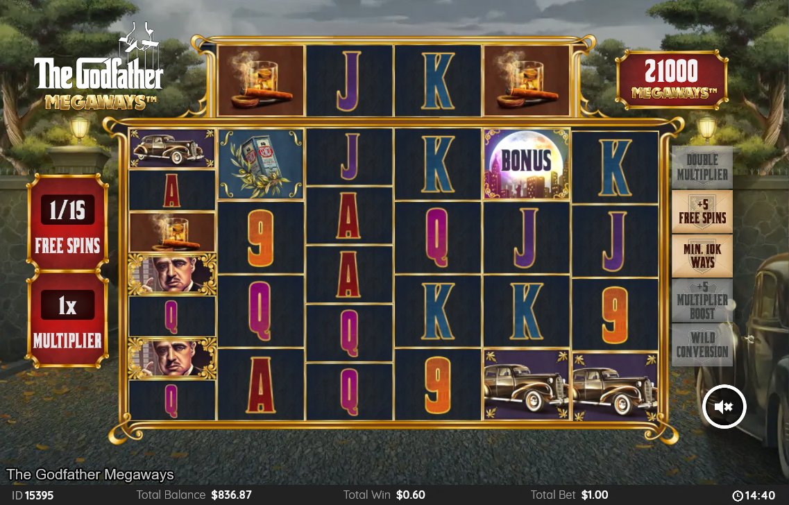 The Godfather Megaways carousel image 3