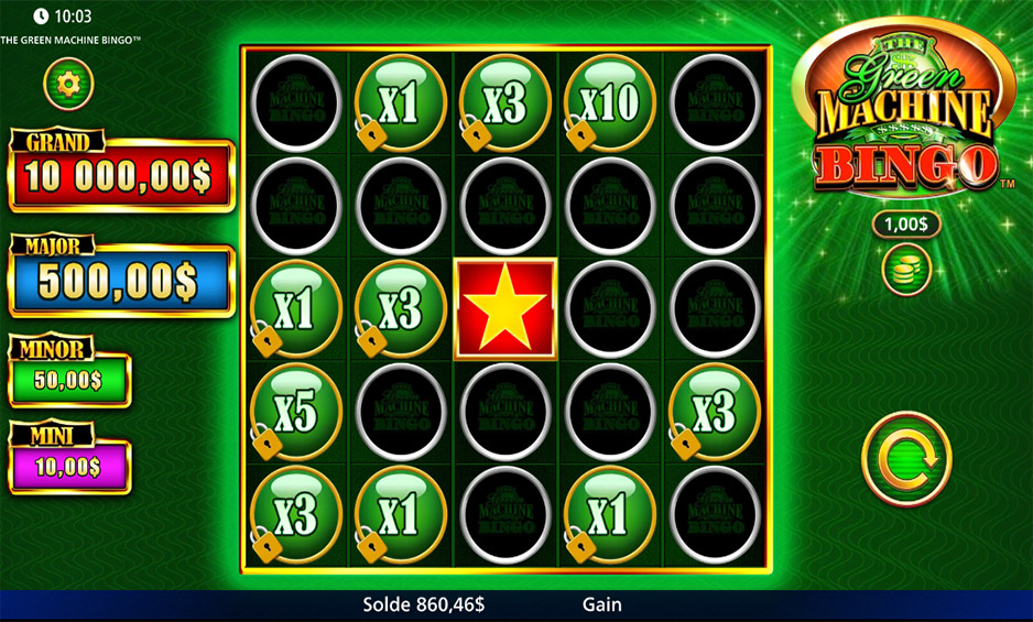 The Green Machine Bingo carousel image 0