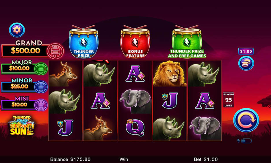 Thunder Drums Serengeti Sun carousel image 0