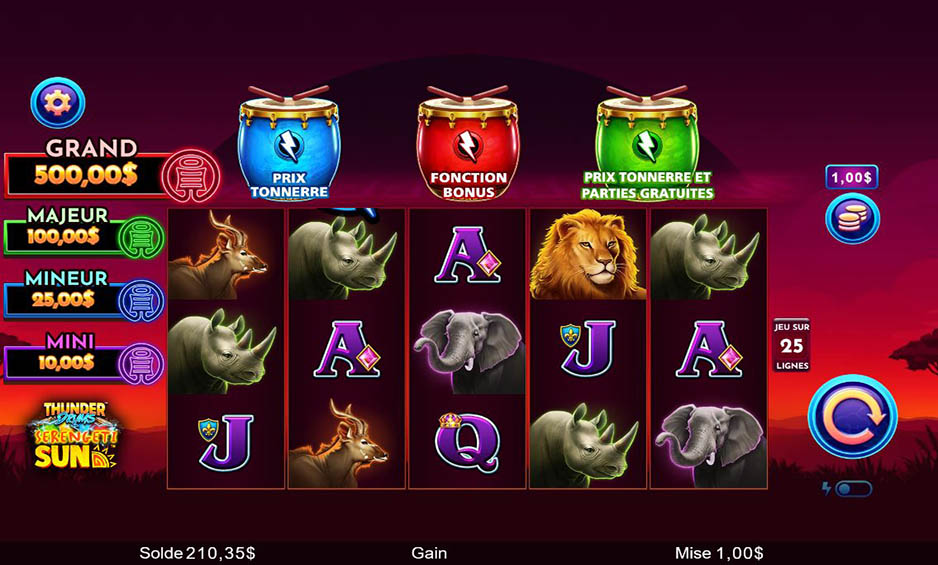 Thunder Drums Serengeti Sun carousel image 0