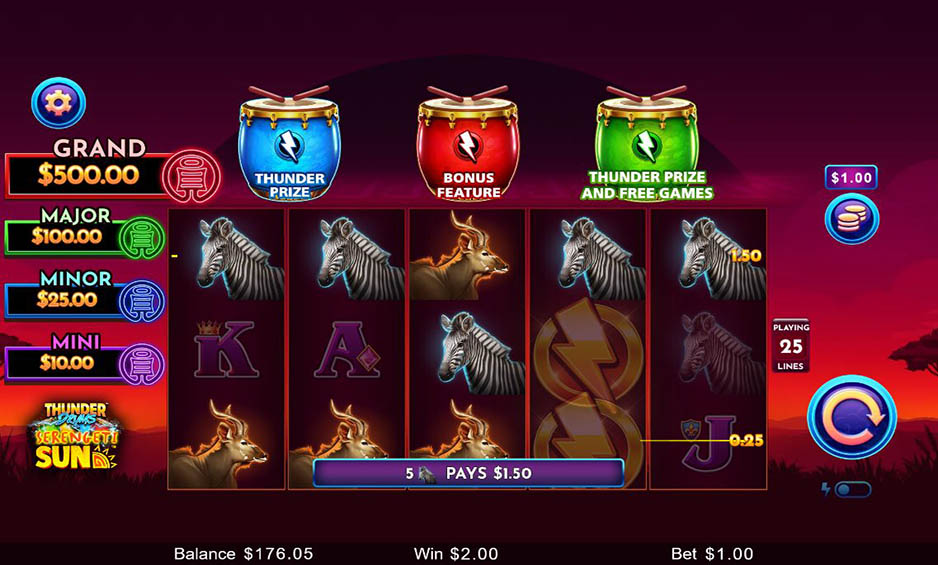 Thunder Drums Serengeti Sun carousel image 1