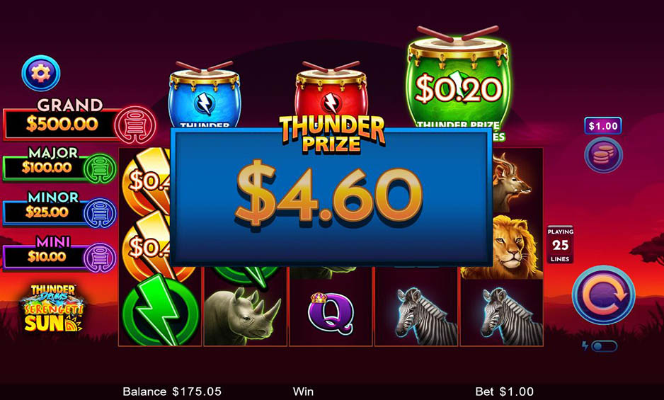 Thunder Drums Serengeti Sun carousel image 2