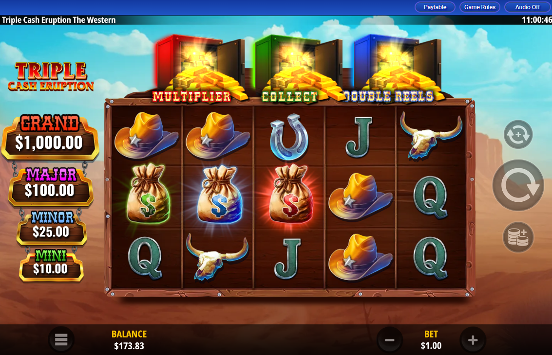 Triple Cash Eruption The Western carousel image 3