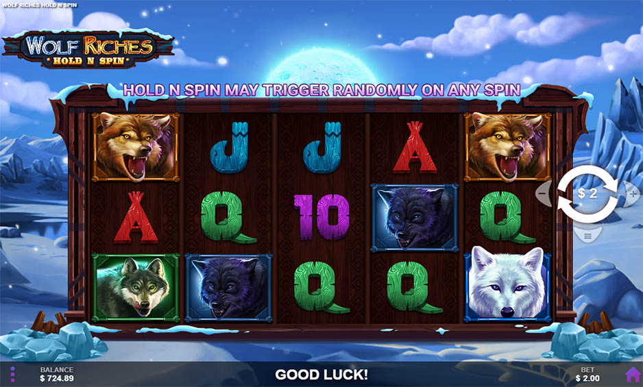 Wolf Riches Hold N Spin carousel image 0